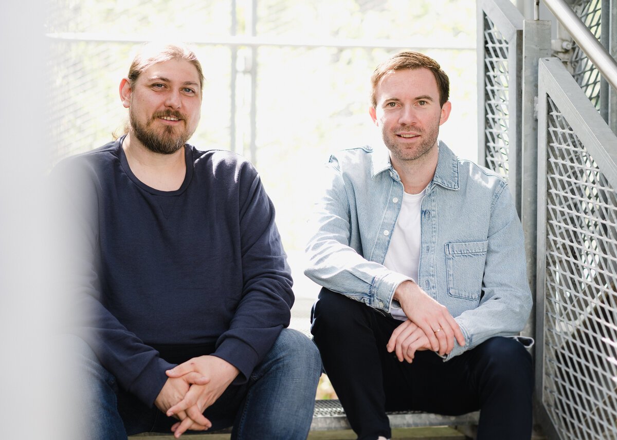 MEMEDU Gründer Stefan Schöning und Benjamin Siebald